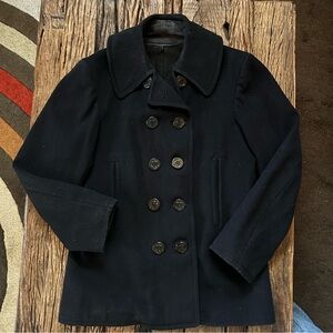 Vintage Navy Peacoat | men’s size small (see pics for measurements)